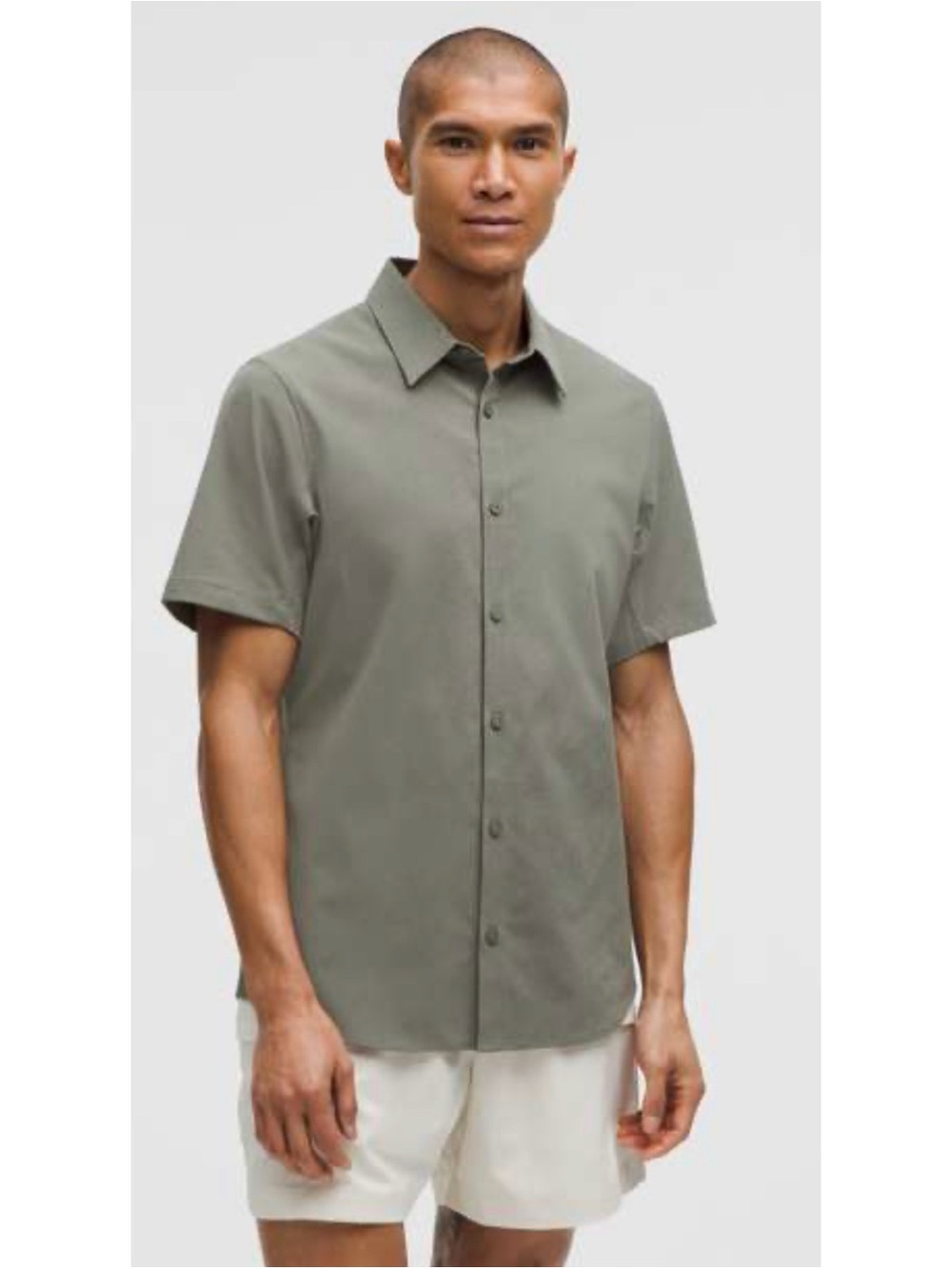 Lululemon Airing Easy Short-Sleeve Shirt
Grey Sage Size XXL ~ Excellent